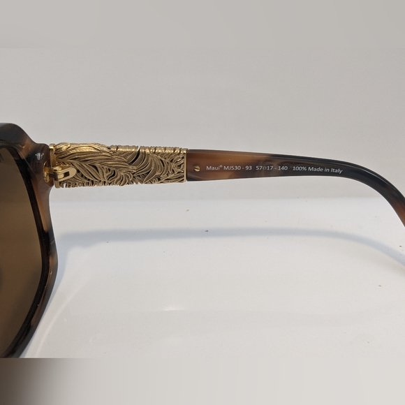 Maui Jim Swaying Palm Sunglasses in Brown - Picture 2 of 4